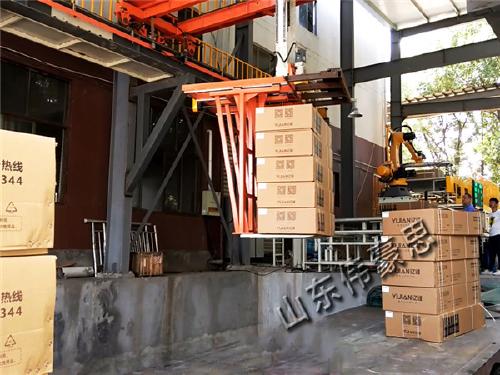 全自動箱料桁架式裝車機 機器人全自動裝車機